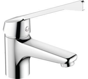 Monomando mezclador de lavabo medical Cromado